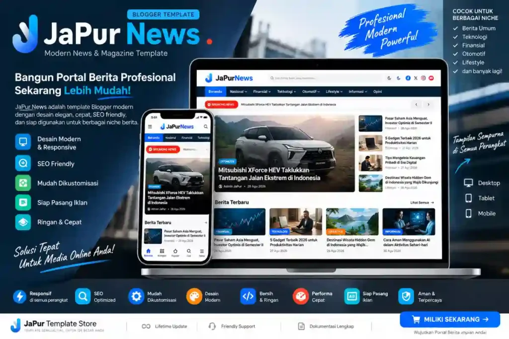 JaPur News – Blogger News & Magazine Template